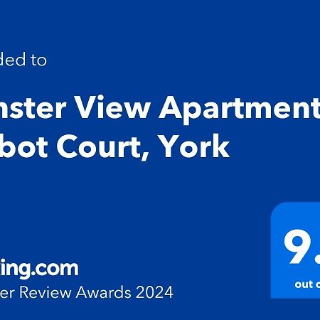 Minster View Apartment At Talbot Court, York Eksteriør bilde